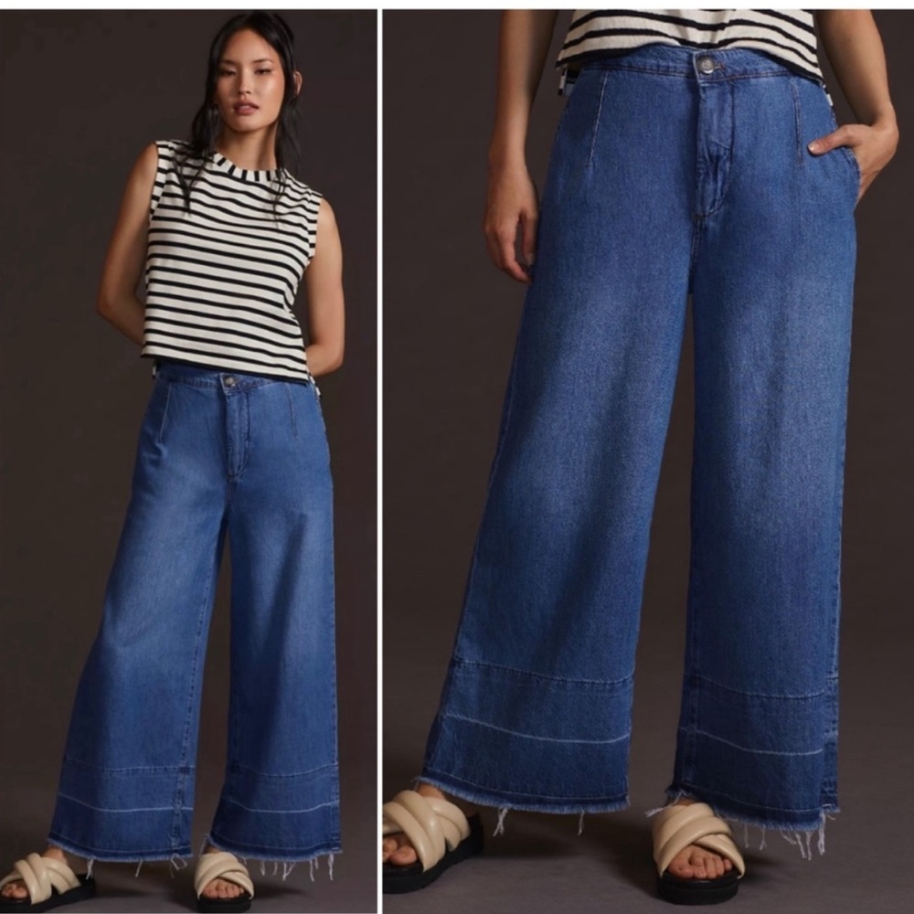Anthropologie Pilcro Castaway High-Rise Jeans Size 27P NWT - Picture 2 of 5